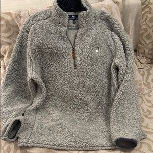 Southern Shirt light blue/gret Fleece Pullover